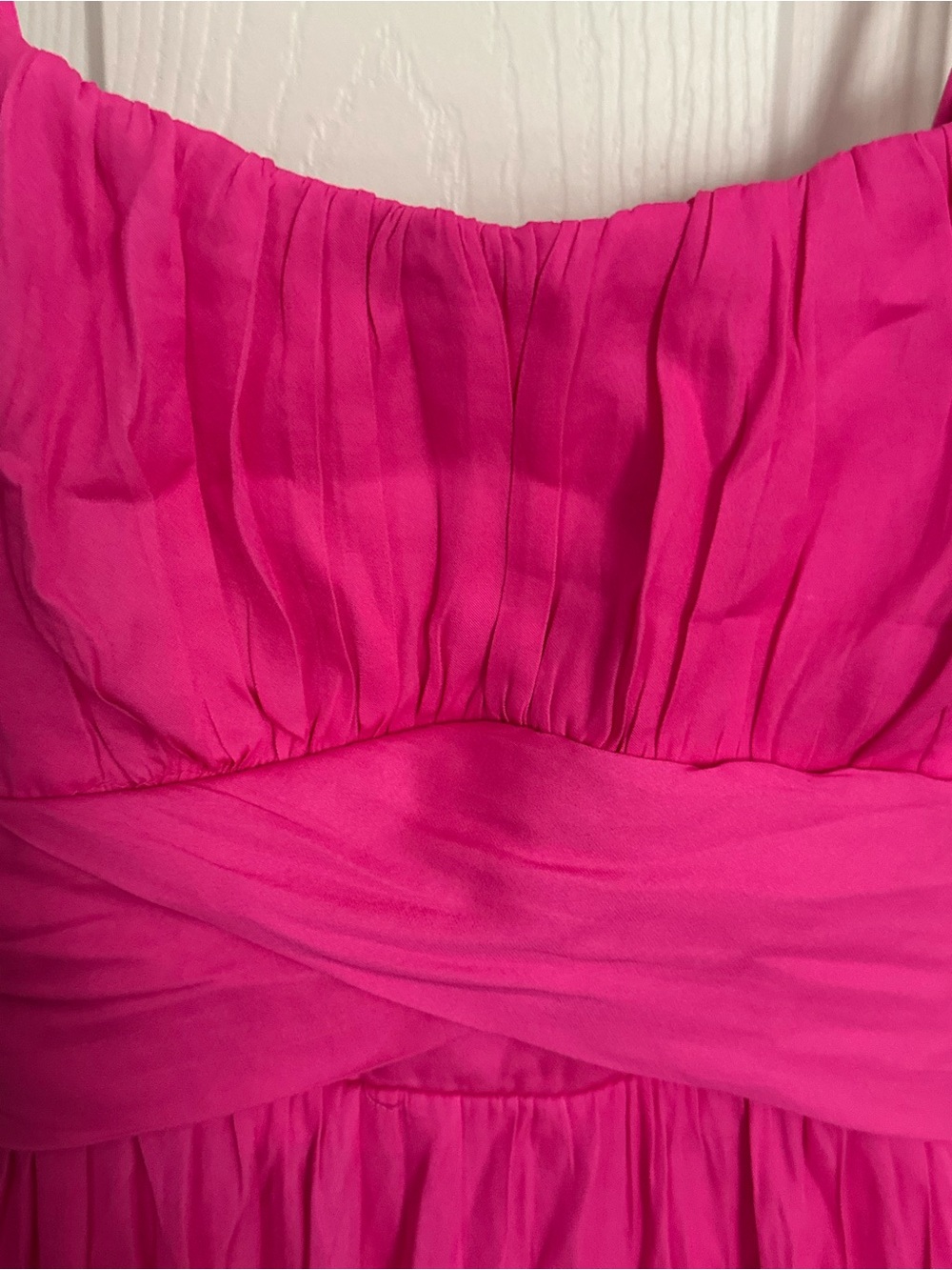Bright Hot Pink Ruffled Sundress - Picture 4 of 4